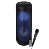 Coluna Portátil 2x5,25" 40W USB/SD/BT/BAT/TWS+1 Micro - Azul