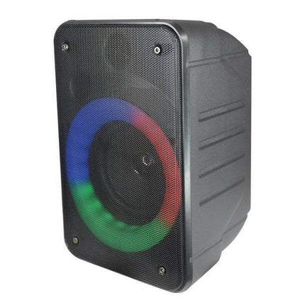 Coluna Portátil 4" 100W USB/SD/BT/BAT/TWS-Som e luz-Karma-Music Stage