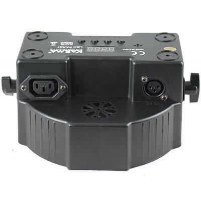 Projector Efeitos LED PAR 18x1,5W RGB DMX-Som e luz-Karma-Music Stage