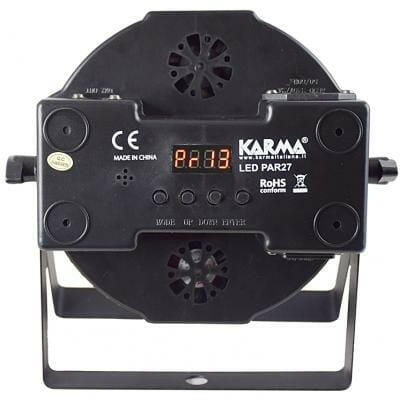 Projector Efeitos LED PAR 18x1,5W RGB DMX-Som e luz-Karma-Music Stage