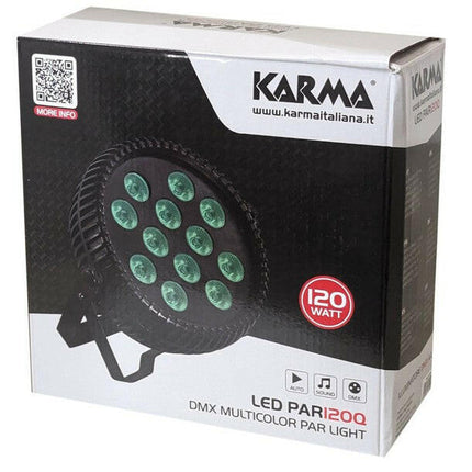 Projector Efeitos LED 12x 10W RGBW DMX-Som e luz-Karma-Music Stage