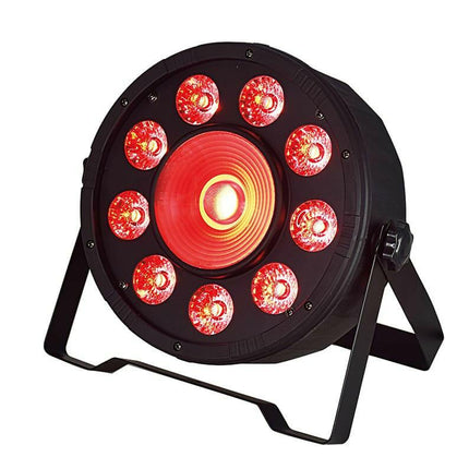 Projector Efeitos LED 9x 10W RGBW + 1x 30W RGB DMX-Som e luz-Karma-Music Stage