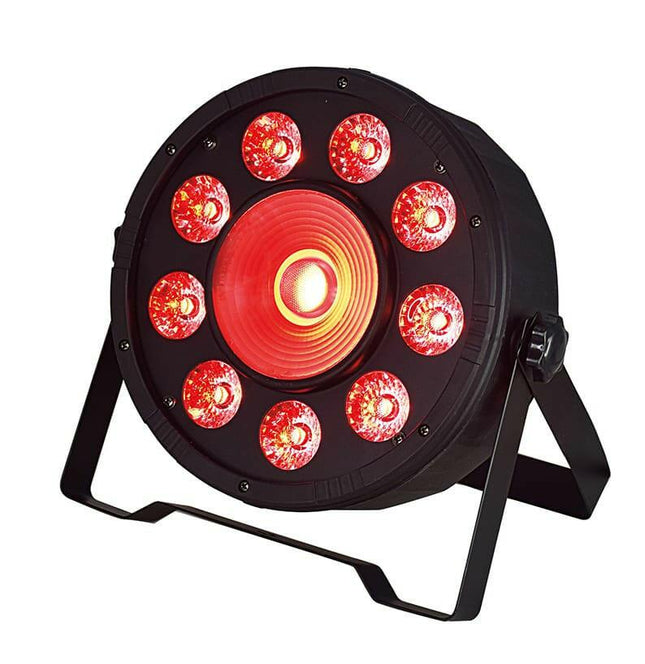 Projector Efeitos LED 9x 10W RGBW + 1x 30W RGB DMX-Som e luz-Karma-Music Stage
