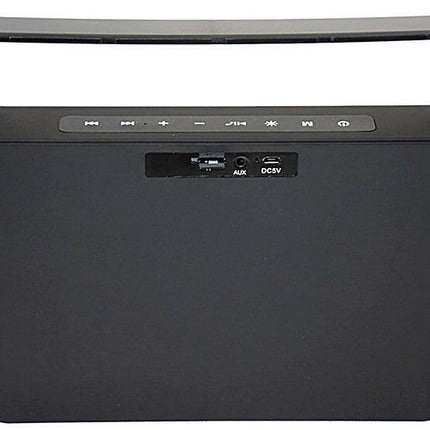 Coluna 20W c/ Bluetooth/FM/SD/BAT/LED-Som e luz-Karma-Music Stage