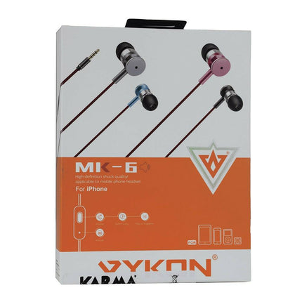Auriculares Ficha 3,5 c/ Micro - Cinza-Som e luz-Karma-Music Stage