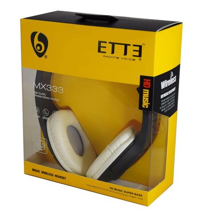 Auscultadores Bluetooth MP3 SD - Branco/Preto-Som e luz-Ovleng-Music Stage