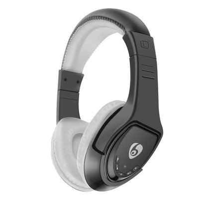 Auscultadores Bluetooth MP3 SD - Branco/Preto-Som e luz-Ovleng-Music Stage