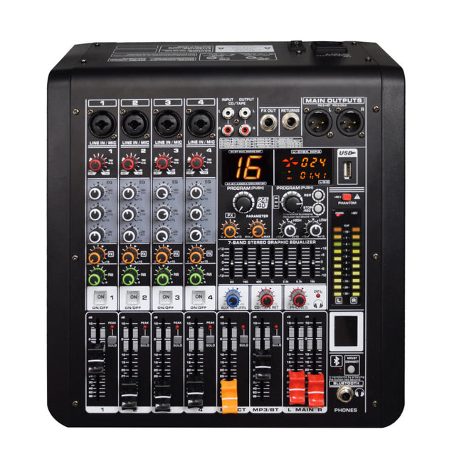 Mesa Mistura 6 Canais DSP-Som e luz-GLEMM-Music Stage