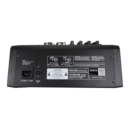 Mesa Mistura 6 Canais DSP-Som e luz-GLEMM-Music Stage