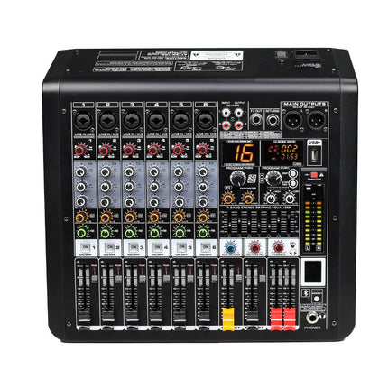 Mesa Mistura 8 Canais DSP-Som e luz-GLEMM-Music Stage