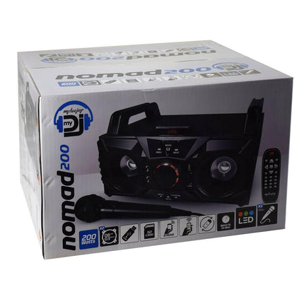 Box Multimédia 200W-Som e luz-Music Stage-Music Stage