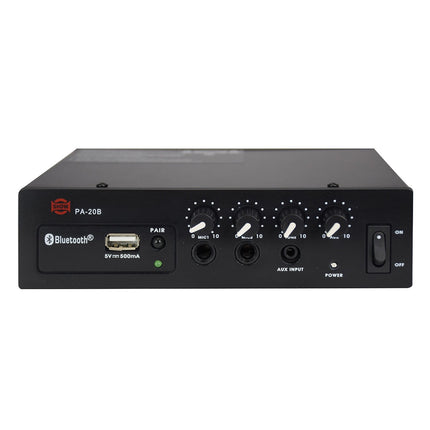 Amplificador Audio 20W Bluetooth (AC220V/DC12V)-Som e luz-Glem-Music Stage