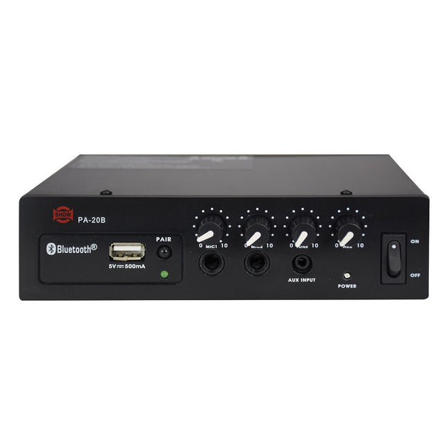 Amplificador Audio 20W Bluetooth (AC220V/DC12V)-Som e luz-Glem-Music Stage