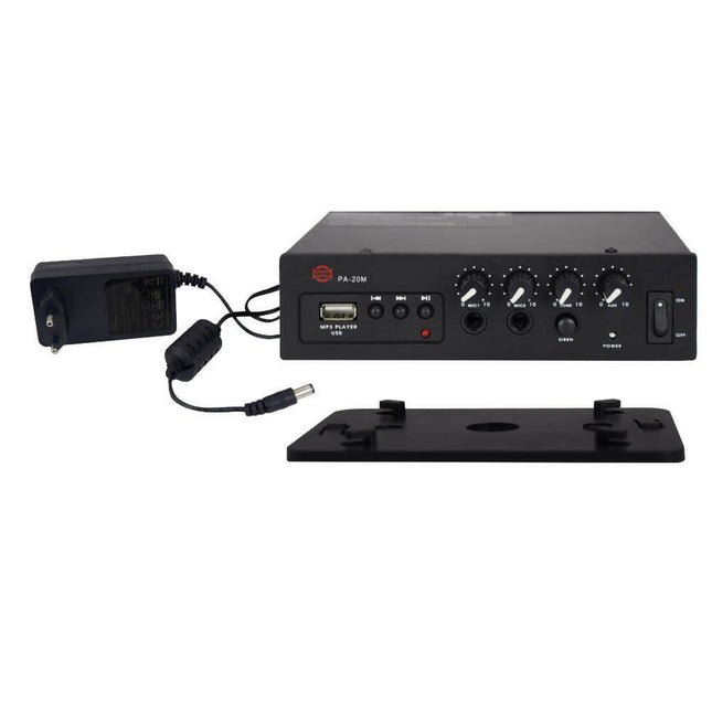 Amplificador Audio 20W Bluetooth (AC220V/DC12V)-Som e luz-Glem-Music Stage