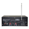 Amplificador Audio Karaoke c/ Display FM/USB/BT 2x30W @4ohm