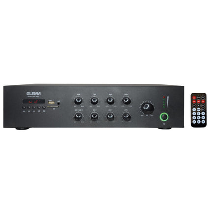 Amplificador Audio 100V 100W FM/USB/SD/MP3