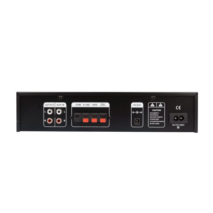 Amplificador Audio 100V 130W FM/USB/MP3/BT-Som e luz-GLEMM-Music Stage