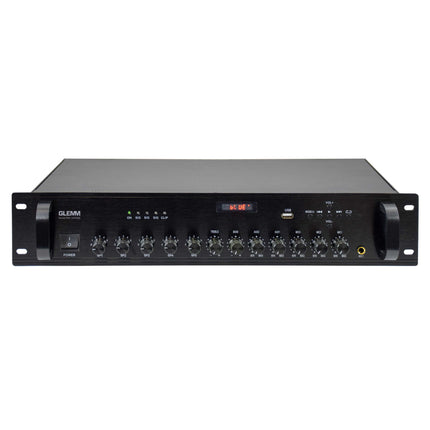 Amplificador Audio 100V 160W FM/USB/MP3 - 5 Zonas-Informática-GLEMM-Music Stage