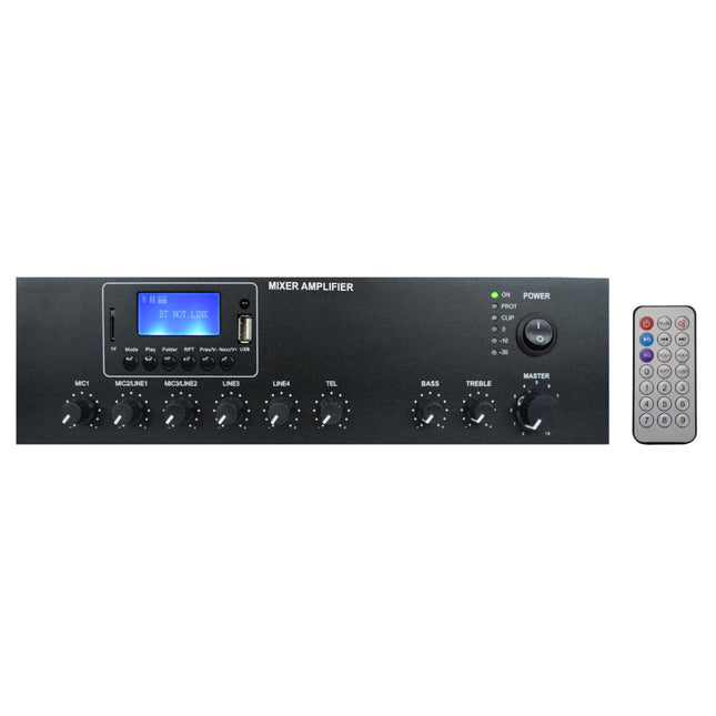 Amplificador Audio 100V 240W DAB/FM/USB/MP3-Som e luz-Karma-Music Stage