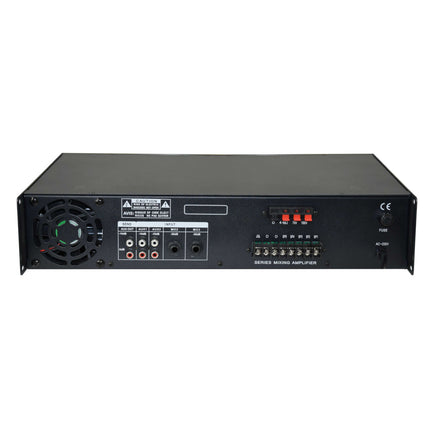 Amplificador Audio 100V 360W 5 Zonas-Som e luz-GLEMM-Music Stage