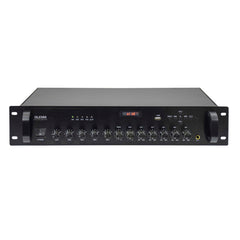 Amplificador Audio 100V 360W 5 Zonas-Som e luz-GLEMM-Music Stage