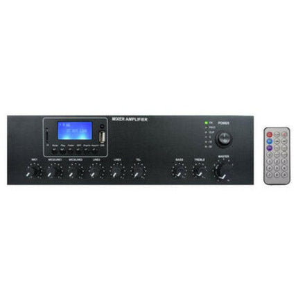 Amplificador Audio 100V 60W FM/USB/DAB