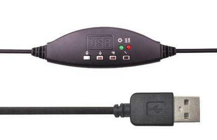 Auscultadores Gaming USB c/ Microfone (Preto/Prata)-Som e luz-Ovleng-Music Stage