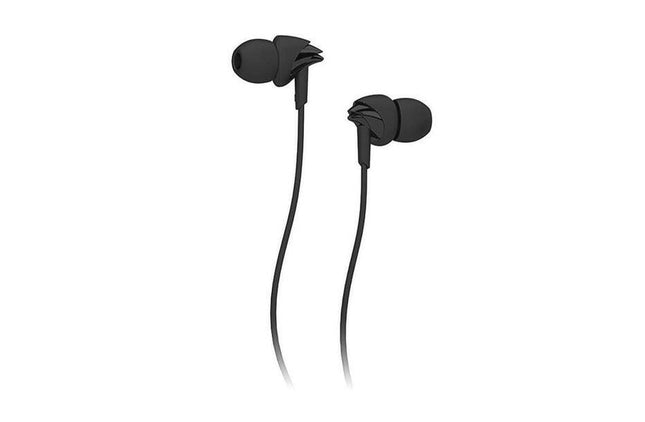 Auriculares Ficha 3,5 Preto c/ Micro