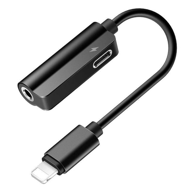 Adaptador Audio Lightning > 3,5mm-Fichas e cabos-Rock Space-Music Stage