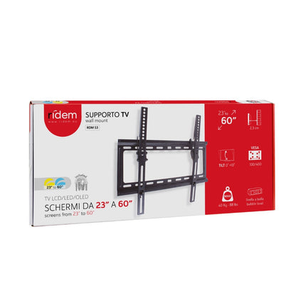 Suporte LCD/LED 23-60" Inclinável Vesa 400-Tv audio e video-Ridem-Music Stage