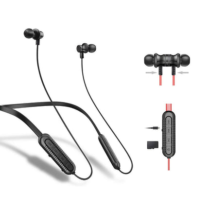 Auriculares Bluetooth Preto-Som e luz-Ovleng-Music Stage