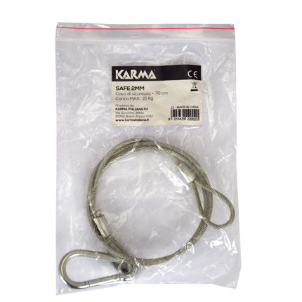 Cabo de Segurança em Aço 2 mm / 0,70m