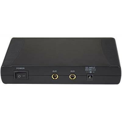 Microfone Mão s/ Fios + Receptor VHF 183,57MHz-Som e luz-Karma-Music Stage
