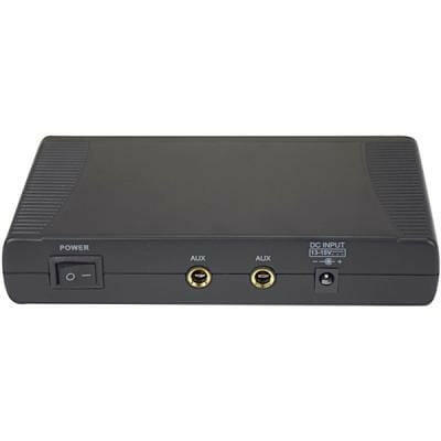 Microfone Mão s/ Fios (2 unid) +Receptor VHF 183/209MHz-Som e luz-Karma-Music Stage
