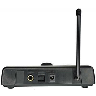 Microfone Mão s/ Fios + Receptor VHF 174.5MHz-Som e luz-Karma-Music Stage