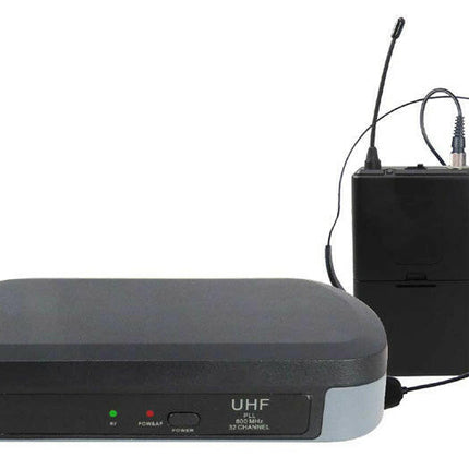 Microfone Headset - Cabeça s/ Fios + Receptor UHF 740-790MHz-Som e luz-Karma-Music Stage