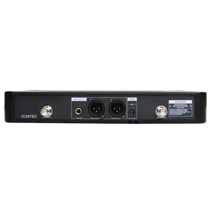 Microfone Lapela s/ Fios (2 unid) + Receptor UHF