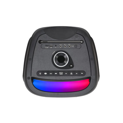 Coluna Portátil 10´´ 170W + 1 Micro + Comando