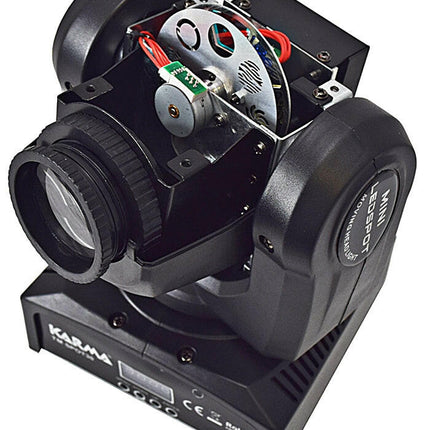 Robot LED Moving Head Spot 30W (7 Gobos+7 Cores)-Som e luz-Karma-Music Stage