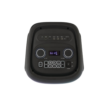 Coluna Portátil 12" 200W + 1 Micro + Comando