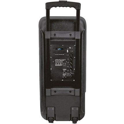 Coluna Portátil 10" USB/MP3/BT/LED/BAT/VHF-Som e luz-Karma-Music Stage