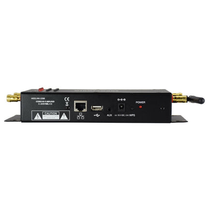 Amplificador Audio Wifi 2x40W 4ohm-Som e luz-Glemm-Music Stage