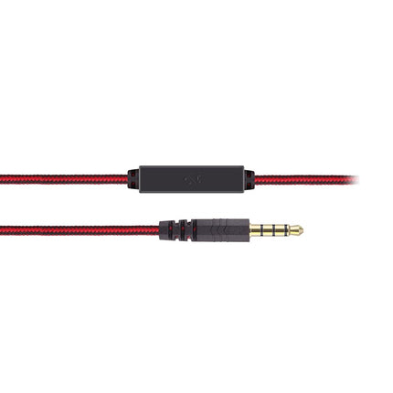 Auscultadores Ficha 3,5 c/ Microfone - Preto