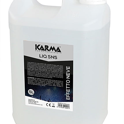 Líquido para Máquina de Neve - 5L (Pronto para Uso) - Karma-Som e luz-Karma-Music Stage