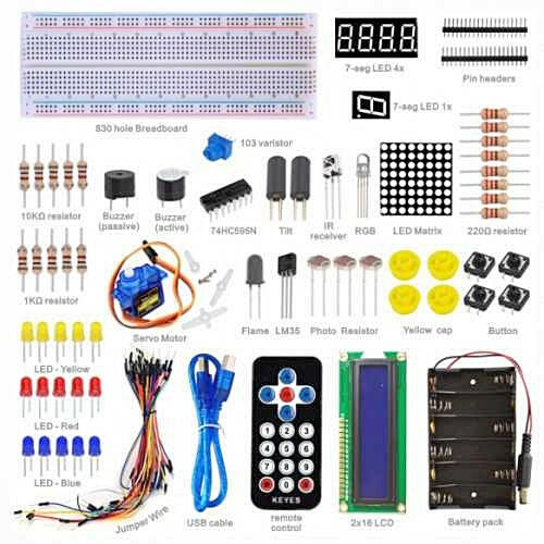 Kit Aprendizagem c/ Funduino UNO R3-Robotica e prototipagem-Keyestudio-Music Stage