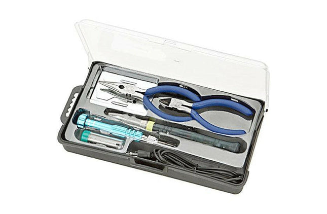 Kit Soldadura Ferro Tipo Lápis USB+Alicates+Chave+Solda-Equipamentos de Soldar-Smi-Music Stage