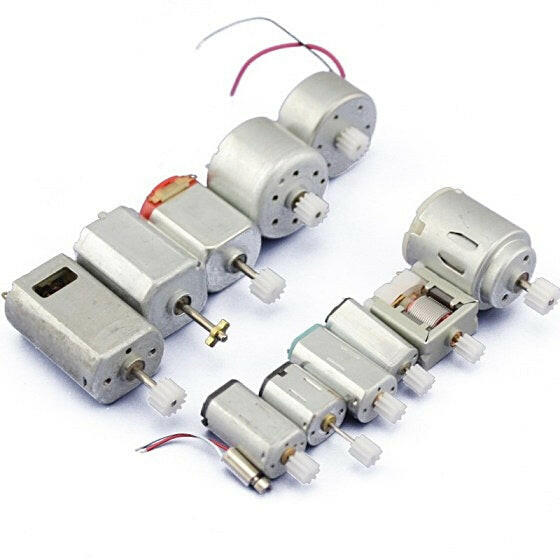 Kit c/ 12 Motores p/ Projectos-Robotica e prototipagem-Funduino-Music Stage