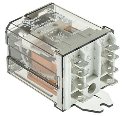 Relé AC230V/2C/16A - Relé de Potência-Componentes eletronicos-Finder-Music Stage