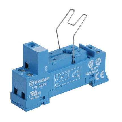 Suporte Relé c/ Bornes Parafuso - 4031 R:3.5mm-Componentes eletronicos-Finder-Music Stage
