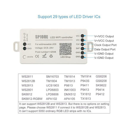 Controlador Wi-Fi p/ Fita LED RGB-Iluminacao e led-SMI-Music Stage